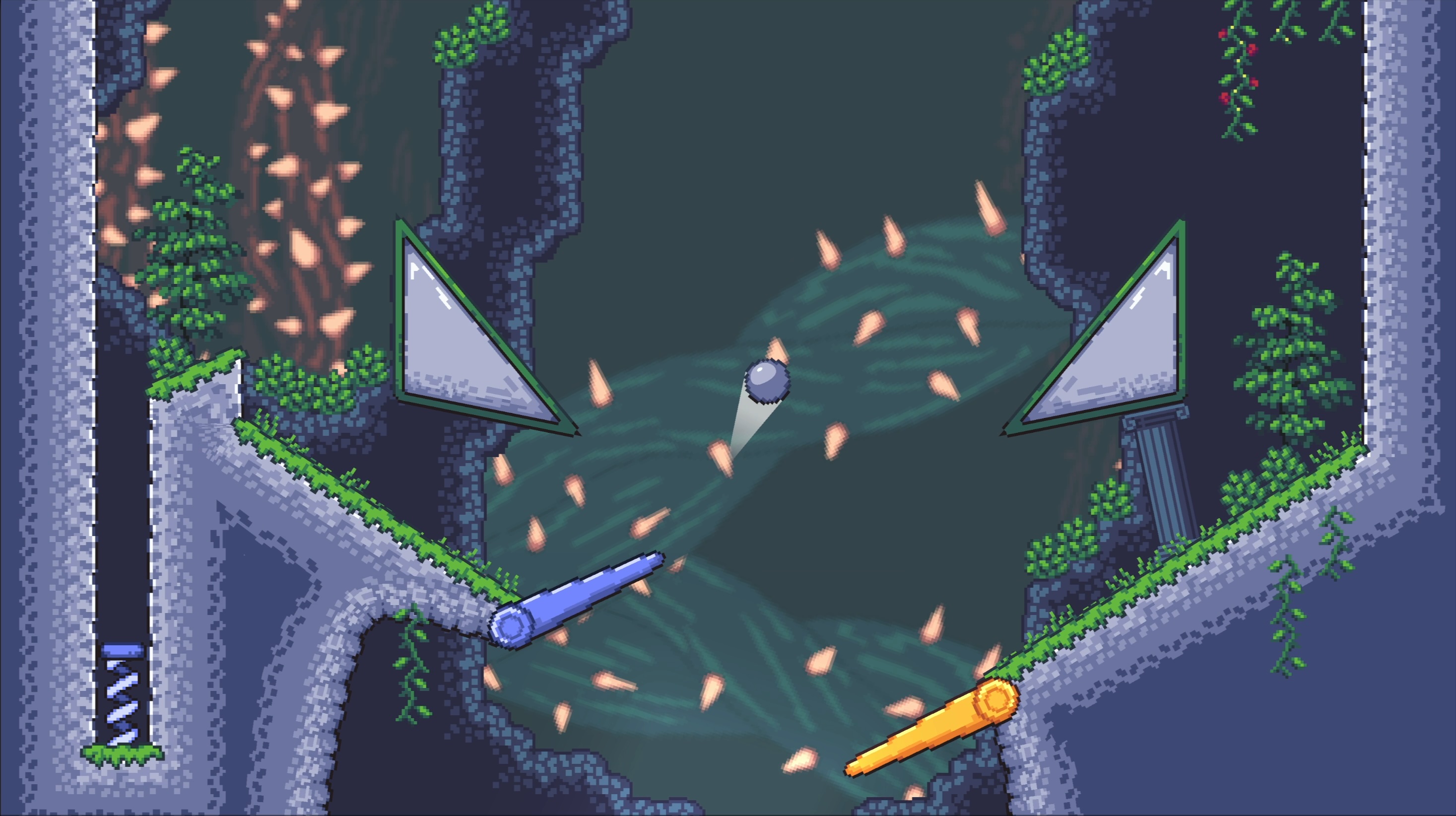 Fallosophy screenshot of a greek-inspired arena