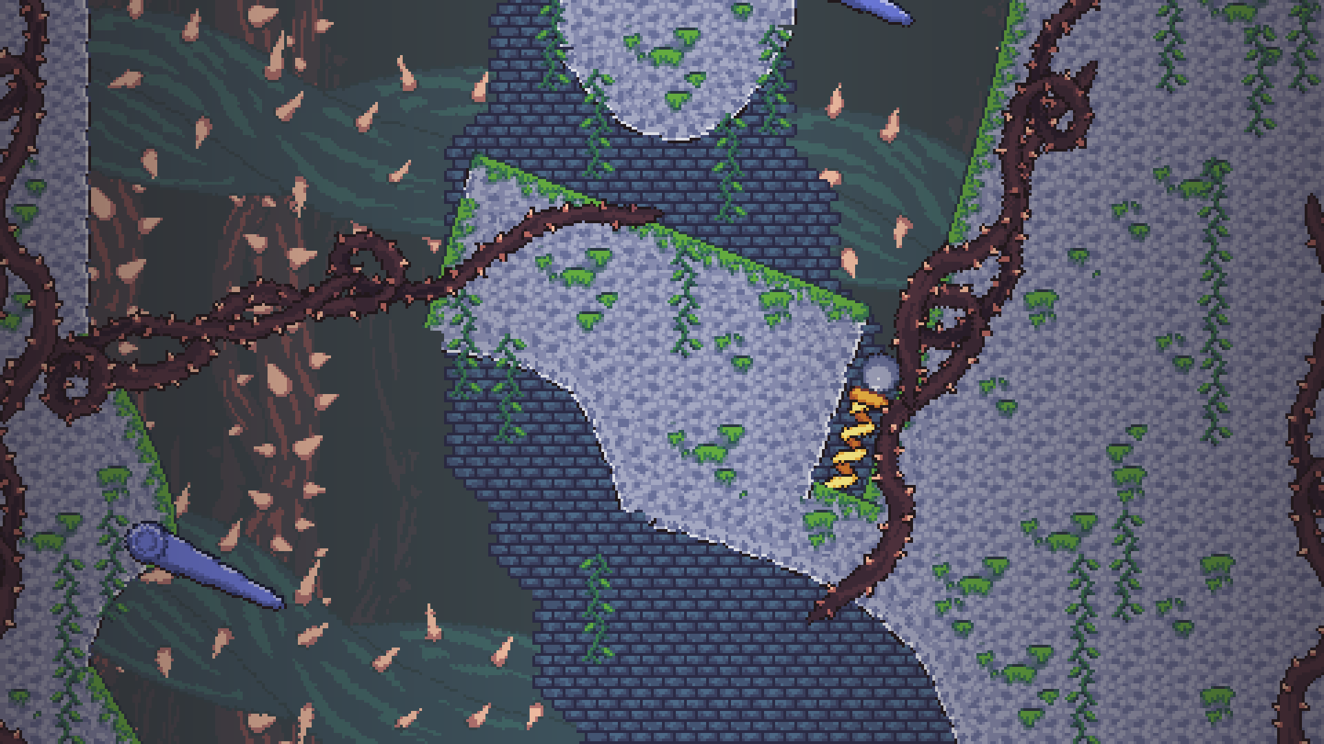 Fallosophy screenshot of a greek-inspired arena